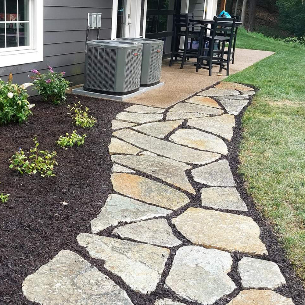 McGinn Hardscaping - Natural Stone Stairs