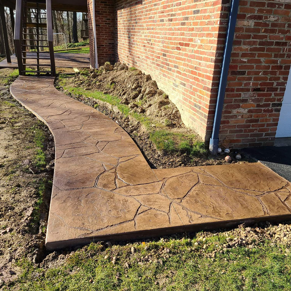 McGinn Hardscaping - Natural Stone Stairs