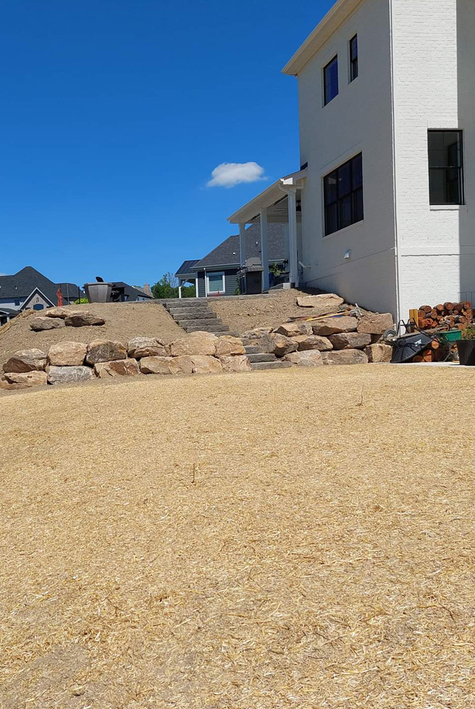 McGinn Landscaping - Earthwork Grading and Lawn Installation