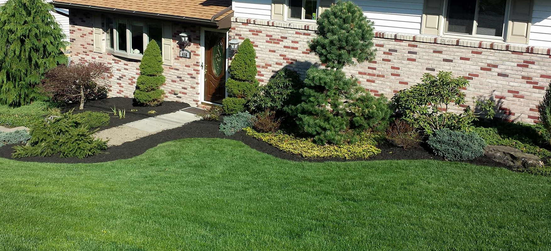 McGinn Landscaping - Earthwork Yard and Plant Installation